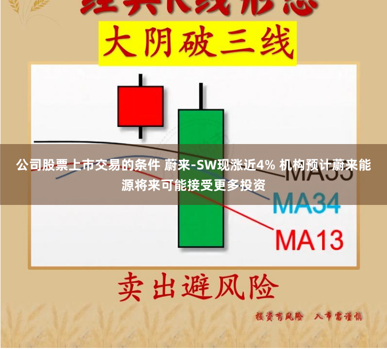 公司股票上市交易的条件 蔚来-SW现涨近4% 机构预计蔚来能源将来可能接受更多投资